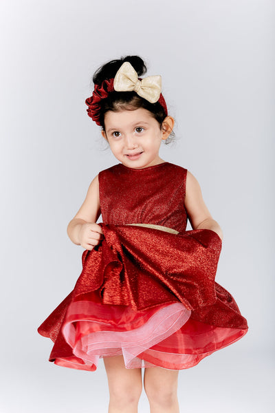 Red Christmas Dress, Christmas Girl Gown, Toddler Xmas Outfit, Girl Dress, First Christmas, Girl Red Tutu