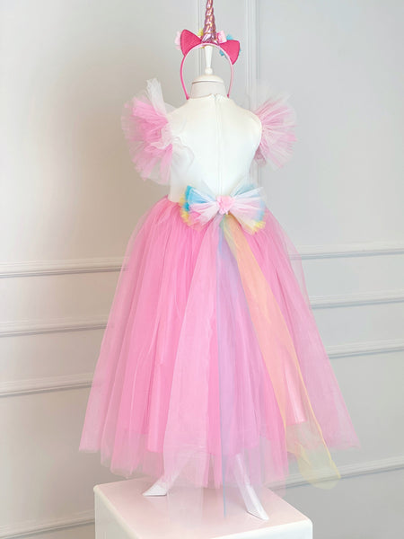 Unicorn Dress, Unicorn Birthday Girl Dress, Birthday Toddler Costume, Toddler Fashion Dress, Photoshoot Dress, Cakesmash Outfit, Peagent
