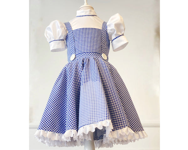 Wizard of Oz Inspired Girl Costume, Dorothy Inspired Costume, Dorothy Toddler Costume, Halloween Costume, Birthday Outfit, School Costume