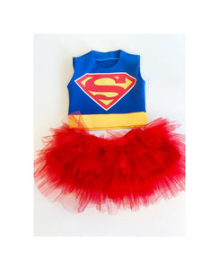 Super Girl Inspired Costume, Toddler Girl Birthday Dress, Photoshoot Outfit, Girl Gown, School Costume Party, Pageants, Halloween Party