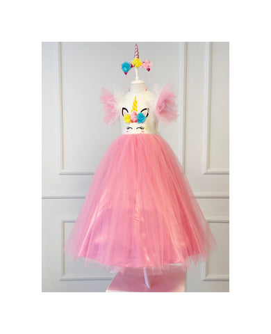 Unicorn Dress, Unicorn Birthday Girl Dress, Birthday Toddler Costume, Toddler Fashion Dress, Photoshoot Dress, Cakesmash Outfit, Peagent