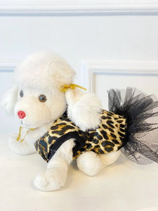 Dog Dress, Pet Clothes, Leopard Pet Tutu Dress, Wedding Birthday Pet  Dress