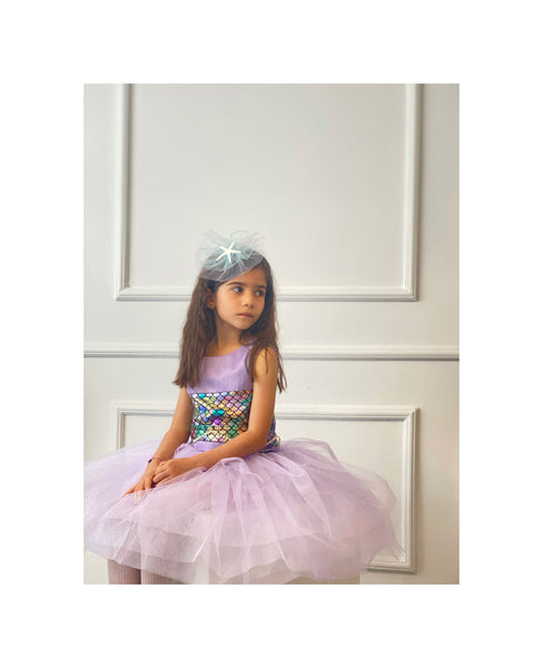 Mermaid Girl Dress, Mermaid Birthday Toddler Costume, Girl Photoshoot Dress, Mermaid Cake Smash Costume, Halloween Dress