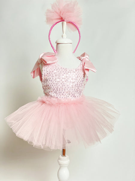 Pink Girl Tutu, Pink Ballerina Dress, Pink Toddler  Tutu, Barbie Inspired Dress,  Girl photoshoot Dress, First Birthday Tutu, Cake Smash